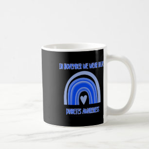 Diabetes T1d Awareness Month Blue Rainbow Ribbon S Coffee Mug