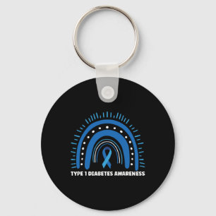 Diabetes Type 1 Diabetes Awareness Month Key Ring