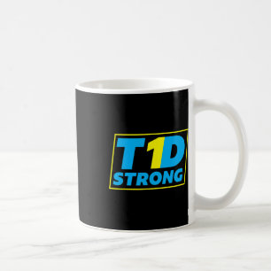 Diabetes Type 1 Strong Awareness Coffee Mug