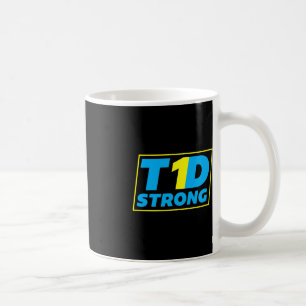 Diabetes TYPE 1 Strong Awareness Coffee Mug