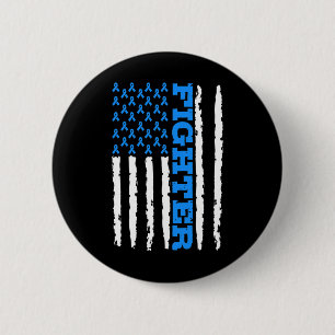 Diabetes Type 1 T1D Diabetic Awareness Support Gif 6 Cm Round Badge