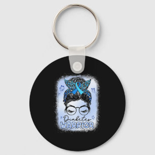 Diabetes Warrior Awareness Diabetic Support Type W Key Ring