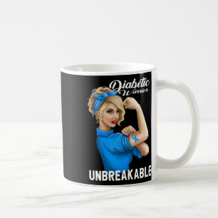 Diabetes Warrior Awareness Insulin Diabetic Type 1 Coffee Mug