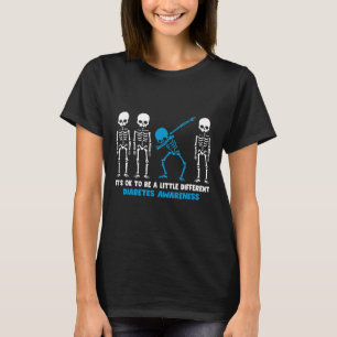 Diabetes Warrior Mum Awareness Gift It's Ok To Be T-Shirt