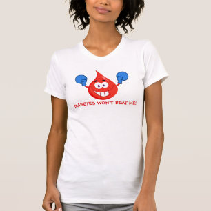 Diabetes Won't Beat Me T-Shirt