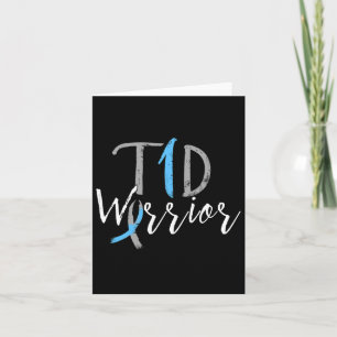 Diabetic Fun Type 1 Diabetes Awareness  Card