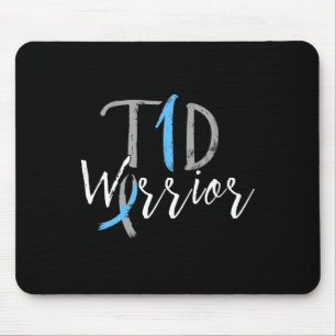 Diabetic Fun Type 1 Diabetes Awareness  Mouse Pad
