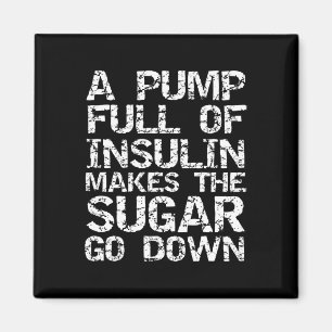 Diabetic Gift A Pump Full of Insulin Makes the Sug Magnet
