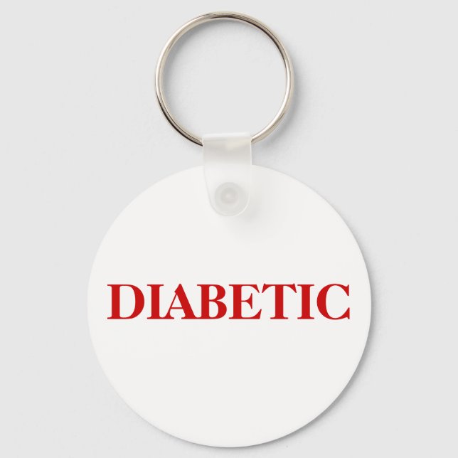 DIABETIC KEY RING (Front)