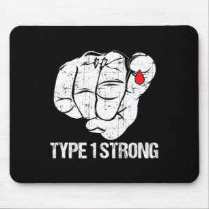 Diabetic Patients Fighter Awareness Diabetes Type Mouse Pad