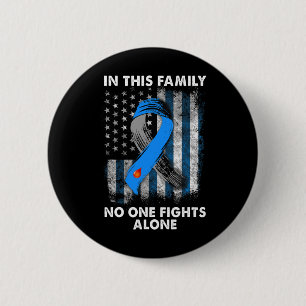 Diabetic Type 1 T1d Diabetes Awareness Usa Flag Gi 6 Cm Round Badge