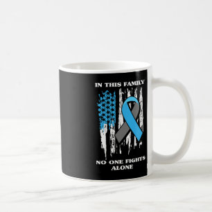 Diabetic Type 1 T1D Diabetes Awareness USA Flag Gi Coffee Mug