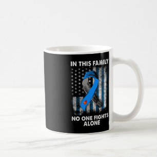 Diabetic Type 1 T1D Diabetes Awareness USA Flag Gi Coffee Mug