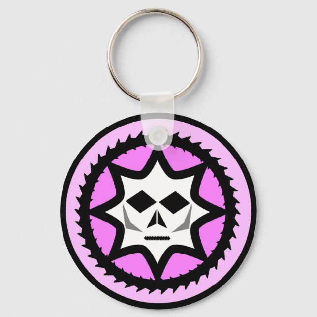 DIABOLICHIX logo keychain (Front)