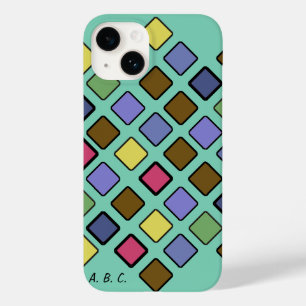 DIAG SQUARES mixed Case-Mate iPhone 14 Case