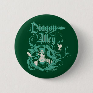 DIAGON ALLEY™ Vintage Graphic 6 Cm Round Badge