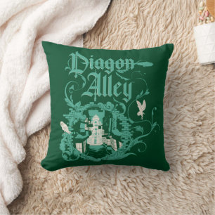 DIAGON ALLEY™ Vintage Graphic Cushion
