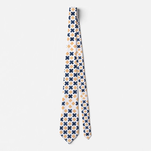 Diagonal chess tie (Front)