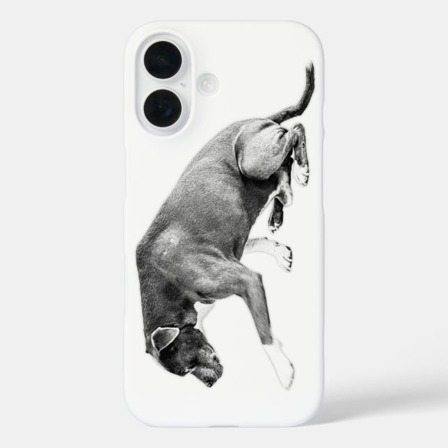 Diagonal Crop—Paw-Forward Pitbull Case-Mate iPhone Case (Back)