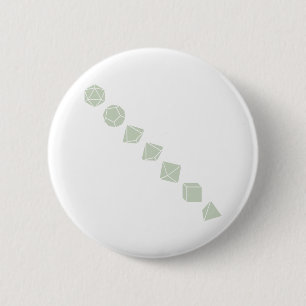 Diagonal Dice (Light) 6 Cm Round Badge