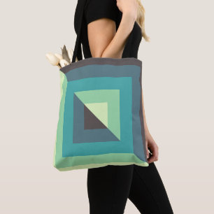 Diagonal Echoes Tote Bag