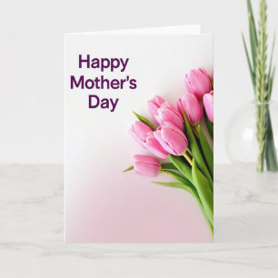 Diagonal Floral Bloom Card