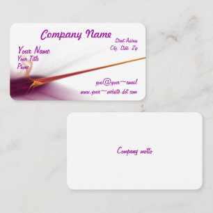 Diagonal Gold Blast Artwork Business Card