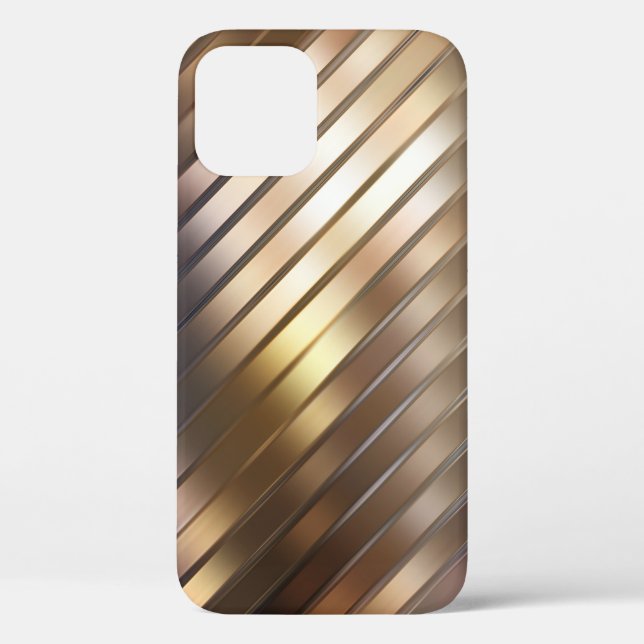 Diagonal golden abstract elegant background. Case-Mate iPhone case (Back)