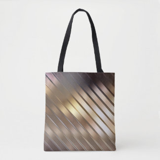 Diagonal golden abstract elegant background. tote bag