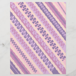 Diagonal Lined Pattern Scrapbook Paper