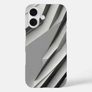 Diagonal Lines iPhone 16 Case