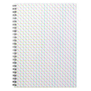 Diagonal Lines Notebook
