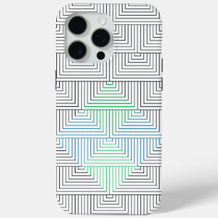 Diagonal lines pattern GB 01.w iPhone 15 Pro Max Case