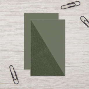 Diagonal Moss Green Textured Card – Customisable