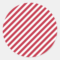 Diagonal red and white stripes pattern