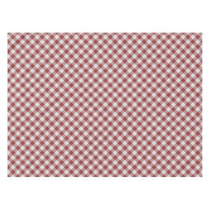 Diagonal Red Gingham Tablecloth
