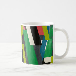 Diagonal Slipstream Pattern Coffee Mug