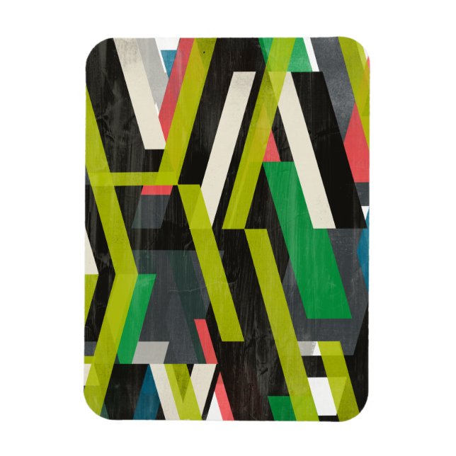 Diagonal Slipstream Pattern Magnet (Vertical)