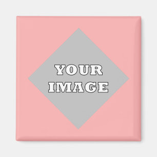 Diagonal Square Photo Frame Magnet