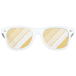 diagonal striped retro sunglasses
