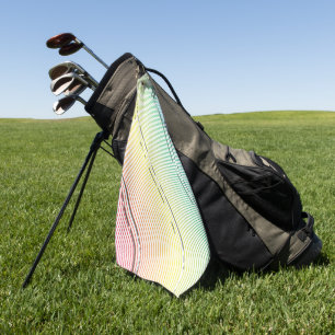 Diagonal stripes background 10 golf towel