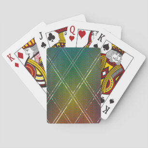 Diagonal stripes background 11 playing cards