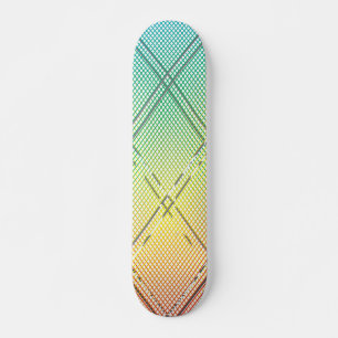 Diagonal stripes background 12 skateboard