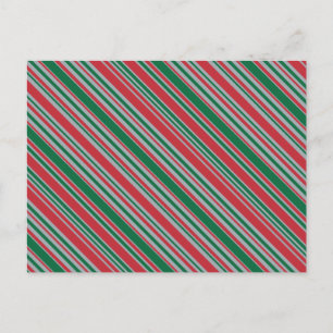 Diagonal stripes background holiday postcard