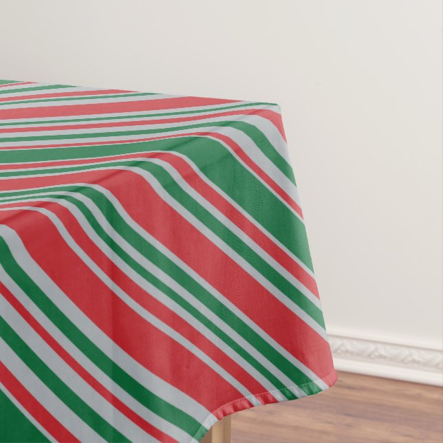 Diagonal stripes background tablecloth (In Situ)