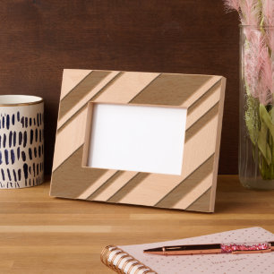 Diagonal Stripes Etched Frames