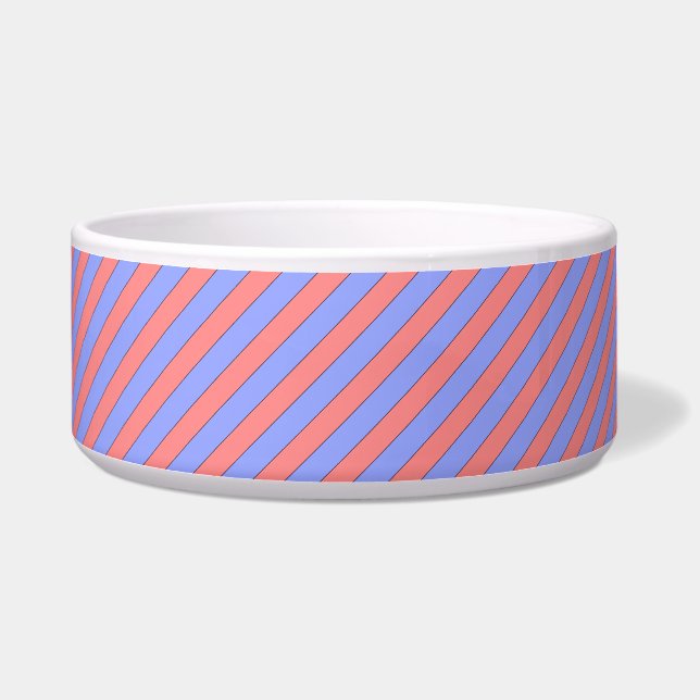 diagonal stripes pink and purple (Left)