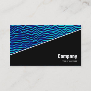 Diagonal V3 - Black - Abstract 120716(06) Business Card
