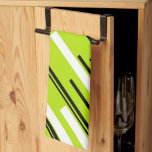 Diagonals - Lime Green Tea Towel<br><div class="desc">Diagonals - Lime Green</div>