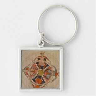 Diagram of Seasons from the `Poems in Provencal' Key Ring